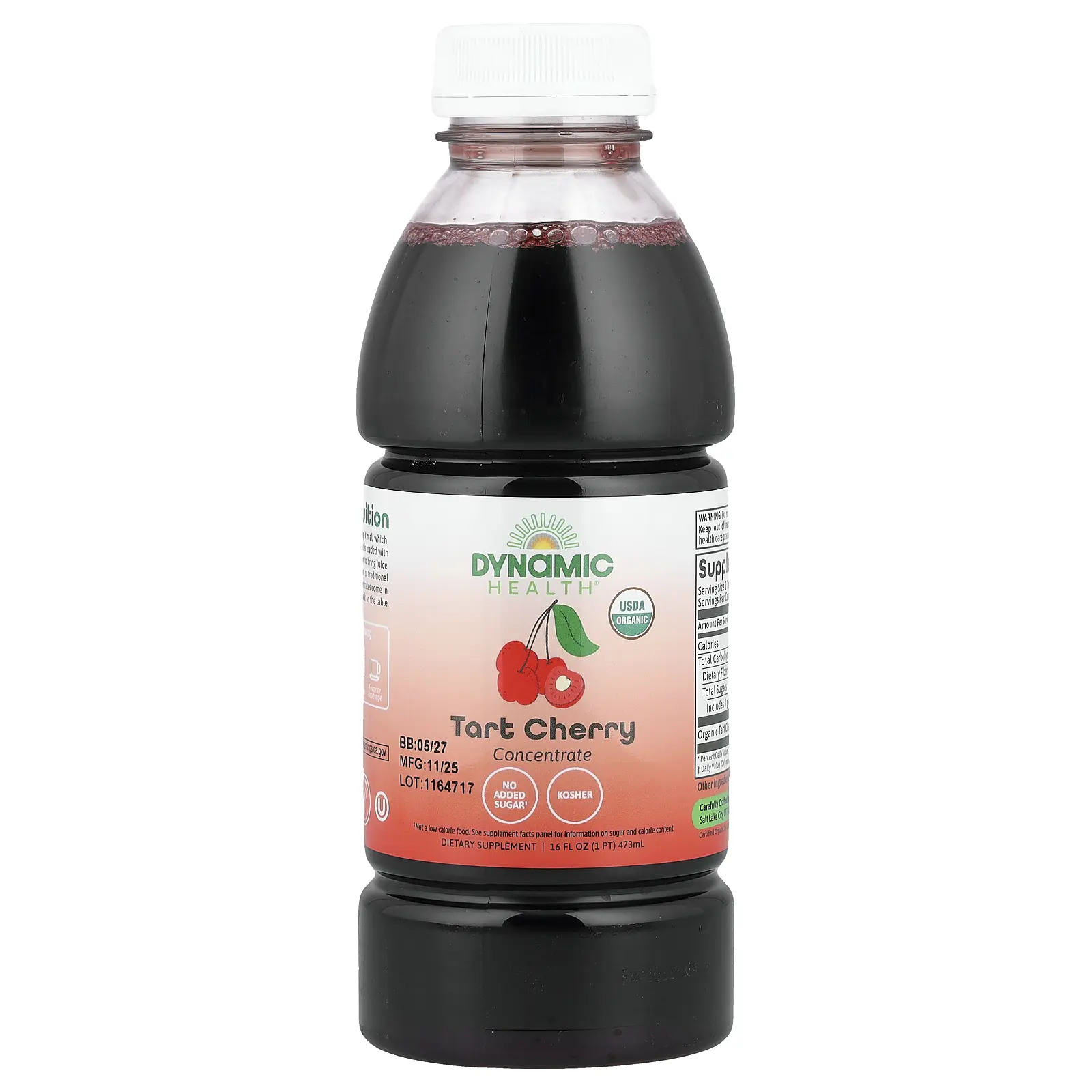 Dynamic Health Tart Cherry Concentrate, 16 fl oz (473 ml)