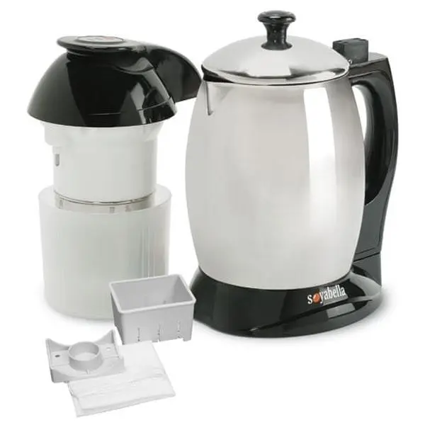 Tribest SB-132 Handy Stainless Steel Soymilk Maker with Tofu Kit, Specialty Kitchen Utensil for Meat & Coffee Preparation