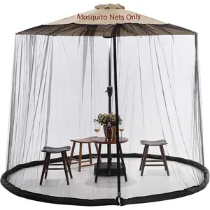 Versatile Mosquito Net for Patio Umbrellas - Polyester Screen Tent for Outdoor Serenity （ Mosquito Net only）