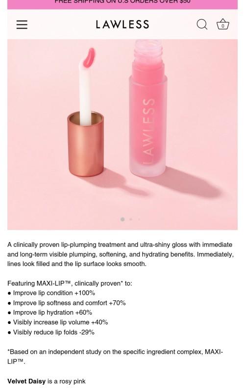 Forget The Filler Lip-Plumping Line-Smoothing Gloss Forget The Filler Lip-Plumping Line-Smoothing Gloss