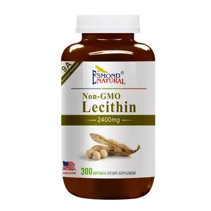 Lecithin Non-GMO USA FDA GMP NPAC-2400mg 300 Softgels