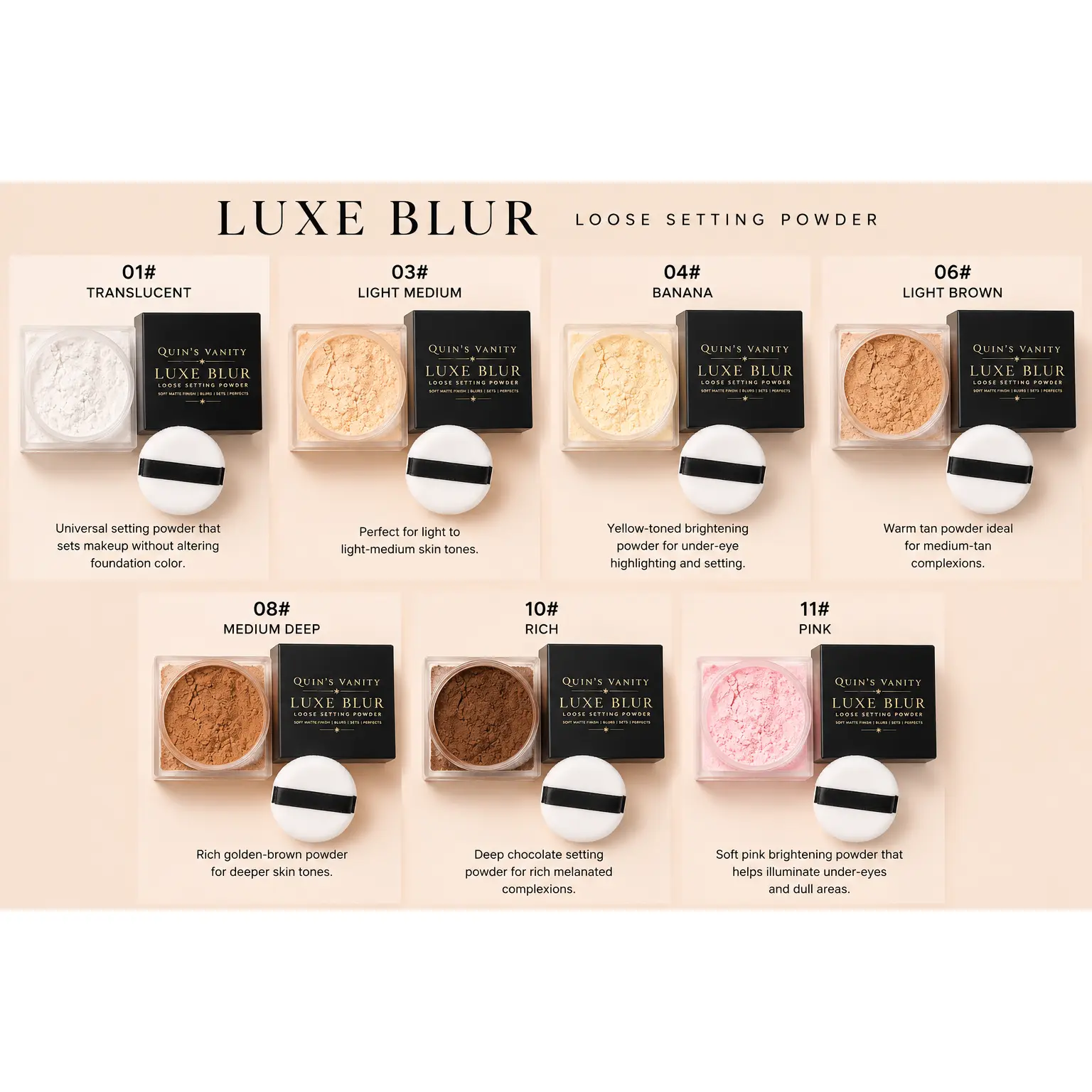 Luxe Blur Loose setting Powder