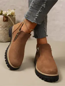 Winter Fashion Cold-proof Warm Shoes Comfortable Casual Shoes Women's Outdoor Snow Boots Daily Wear Boots