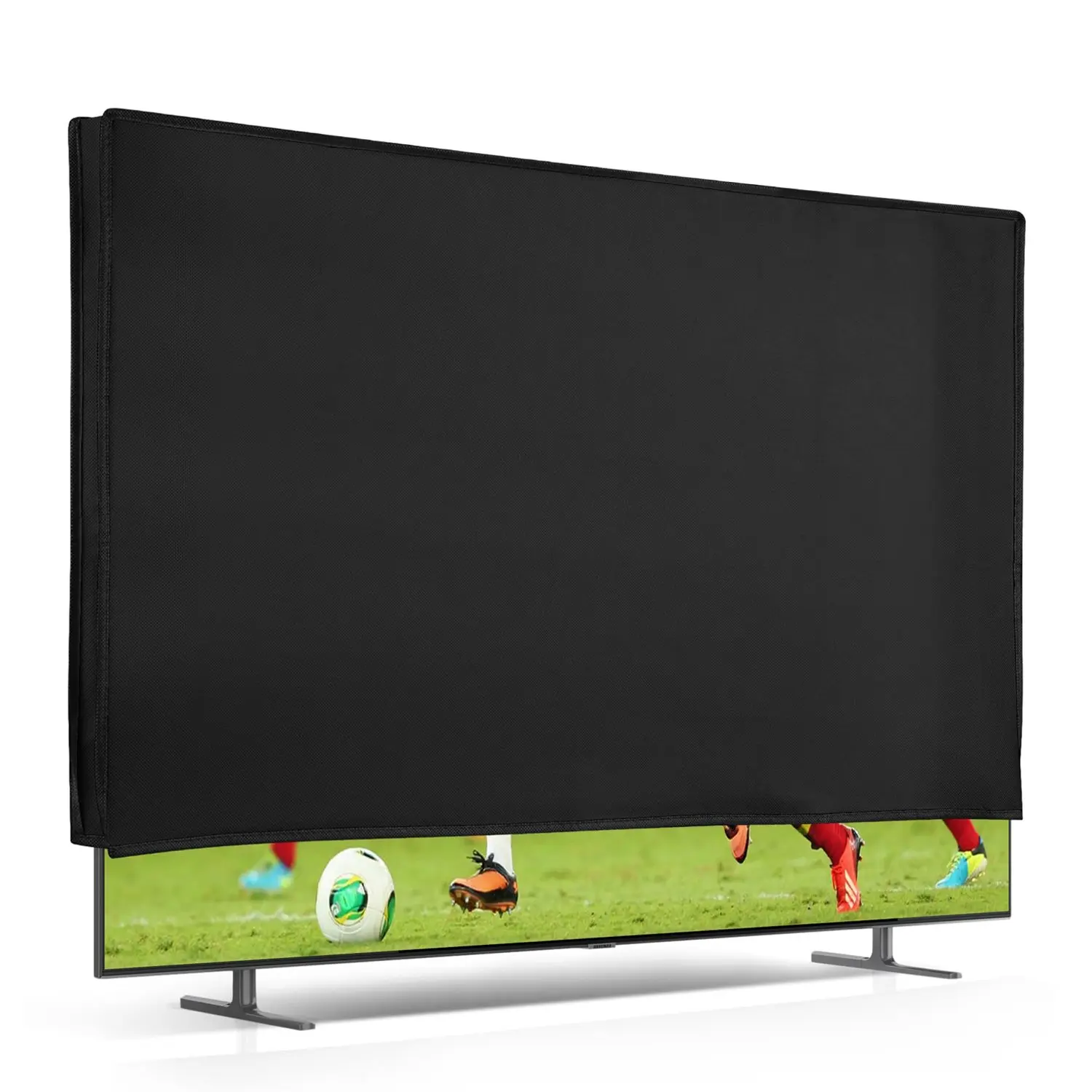 HOMEYA Indoor TV Dust Cover Screen Protector for 40"-65" Most Brand TVs, Lightweight, Durable, Foldable, UV Protection with Remote Control Pocket