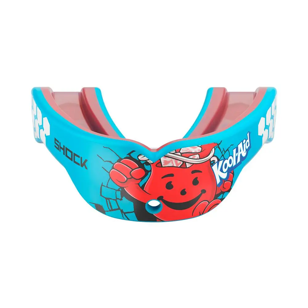 Shock Doctor Kool-Aid Gel Max Power Flavor Fusion Mouthguard Classic Fit for Impact Sports Protective Gear Shock Doctor Kool-Aid Gel Max Power Flavor Fusion Mouthguard Classic Fit for Impact Sports Protective Gear