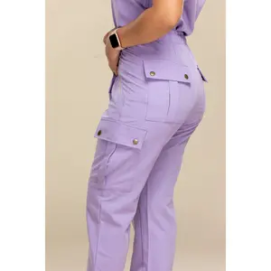 NEW Heavenly: Lilac Scrub Bottoms