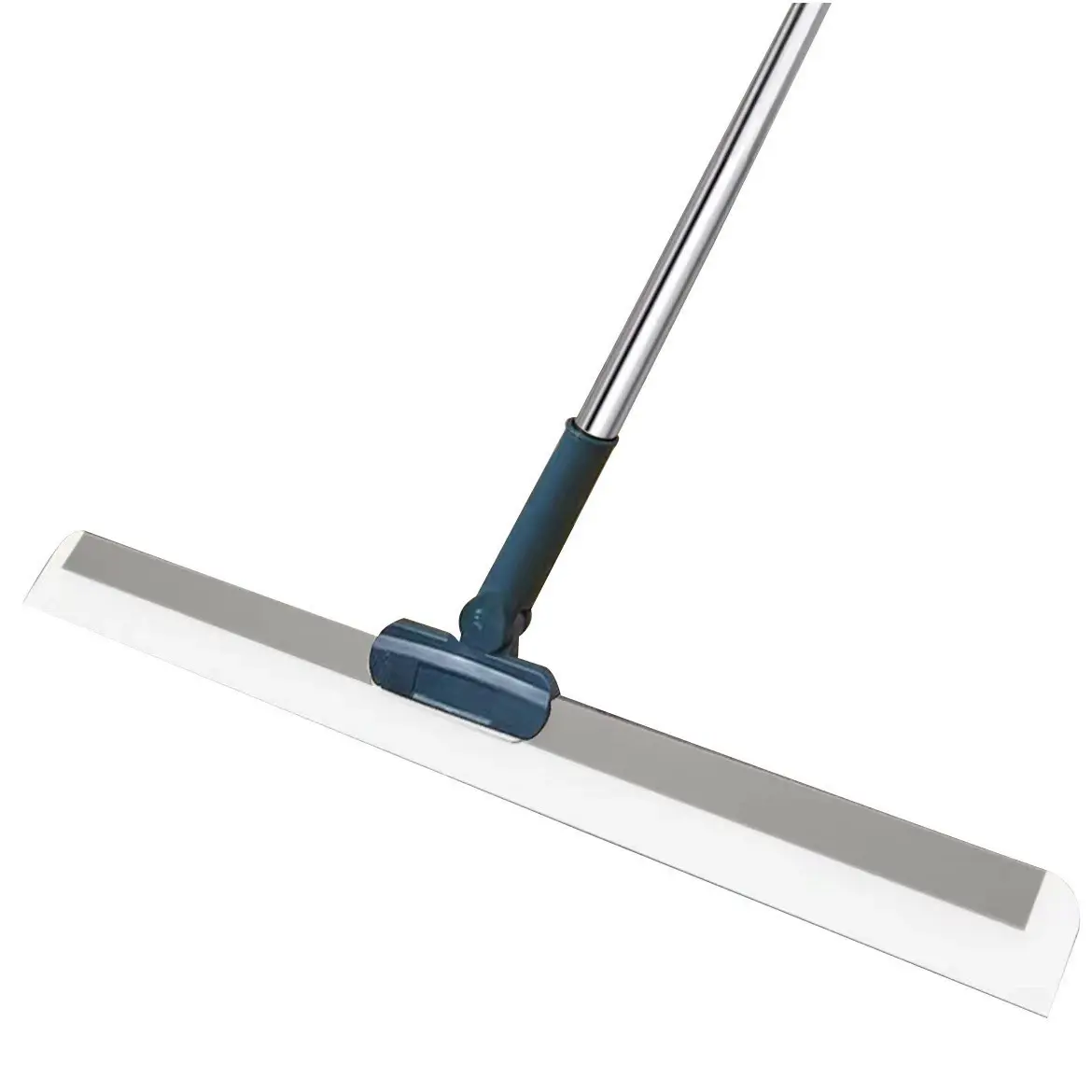 TEITEIRO Magic Silicone Multifunctional Stainless Steel Household Broom and Mop for Bathroom, Suitable for Glass Cleaning, Bathroom, Toilet, Countertops, Cabinets home cleaning essential broom set dustpan sweepers manual sweeper combo push handmade