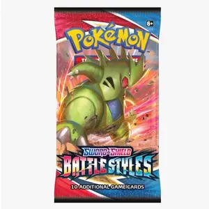 Pokémon Sword & Shield Battle Styles 10 Additional Game Cards Pack for Ages 6+