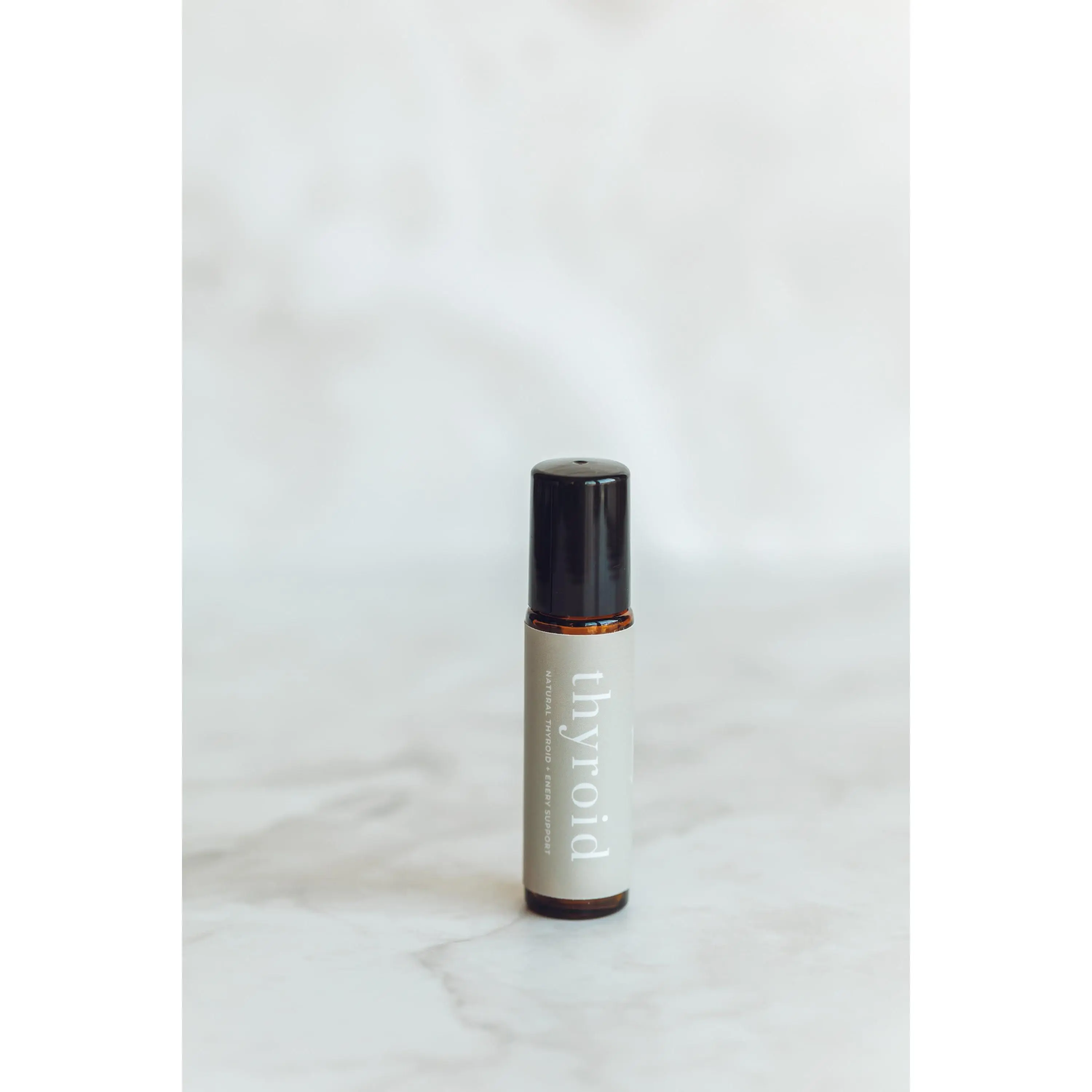 Natural Therapeutic Thyroid Support Essential Oil Blend - Frankincense-Infused Unisex Customizable Rollerball, Natural Ingredient Solution for Daily Hormone-Focused Wellness Routines & Stress Relief