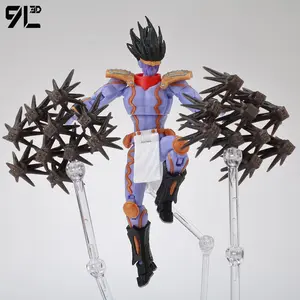 9L3D Printed JoJo's Lucky 13 Dummy 13 Titan 13 T13 Multi-Jointed Action Figures Collection Hobby Model Ornaments Boys Toys Gifts