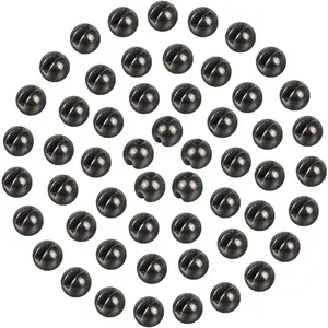 150pcs Tungsten Slotted Beads for Fly Tying, Sink Deeper and Faster 12 Colors/13 Sizes Slotted Tungsten Beads Fly Tying Beads Head Fly Tying Materials