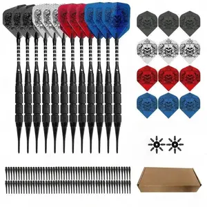 12-piece Soft Tip Darts Set for electronic targets