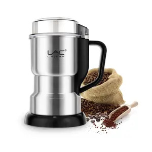 Portable Electric Coffee Grinder with Handle, Us Plug, Lightweight and Quick Grinding, Home Use, Ideal for Coffee Beans, Nuts, Spices, Coffee Tools, Coffee Equipment