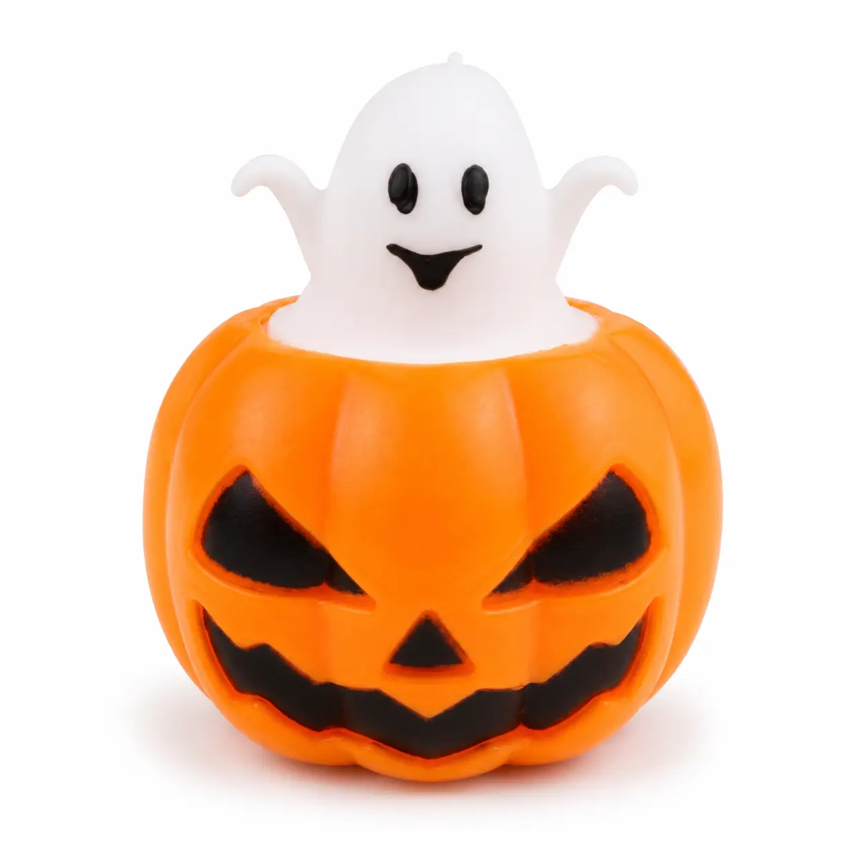 Halloween Skull Bat Pumpkin Squeeze Cup Stress Relief Toy, Spooky Party Favors, Fun Squishy Decompression Gift for Kids and Adults