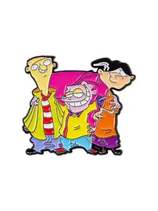 Cute Cartoon Game Character Brooch Pin Badge, Durable Metal Pins, Zinc Alloy Design, Women&Men Fashion Jewelry Accessory, Perfect Party Gift