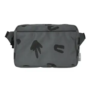 Red Rovr Joey Belt Bag - Charcoal Doodle