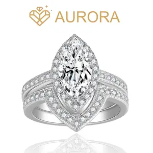 【#165 Vera Crown】Moissanite rings with 925 Sterling Silver Daily Anniversary wedding ring Synthetic Moissanite