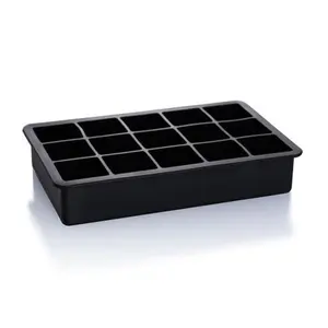 BarConic® Silicone Perfect Cube Ice Tray, Kitchen & Bar Utensil for Making Ice Cubes for Cocktails