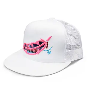 “Feathered Outlaw” -Hot Pink Feather(WHT)