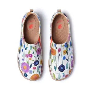 UIN Toledo I Art Travel Shoes For Women-Rich Blooms