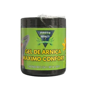 Green Royalty Arnica Extract Cooling Gel - Lightweight, Fast-Absorbing, Non-Greasy Muscle & Joint Relief Massage Gel with Refreshing Sensation, 250g, Lightweight Gel