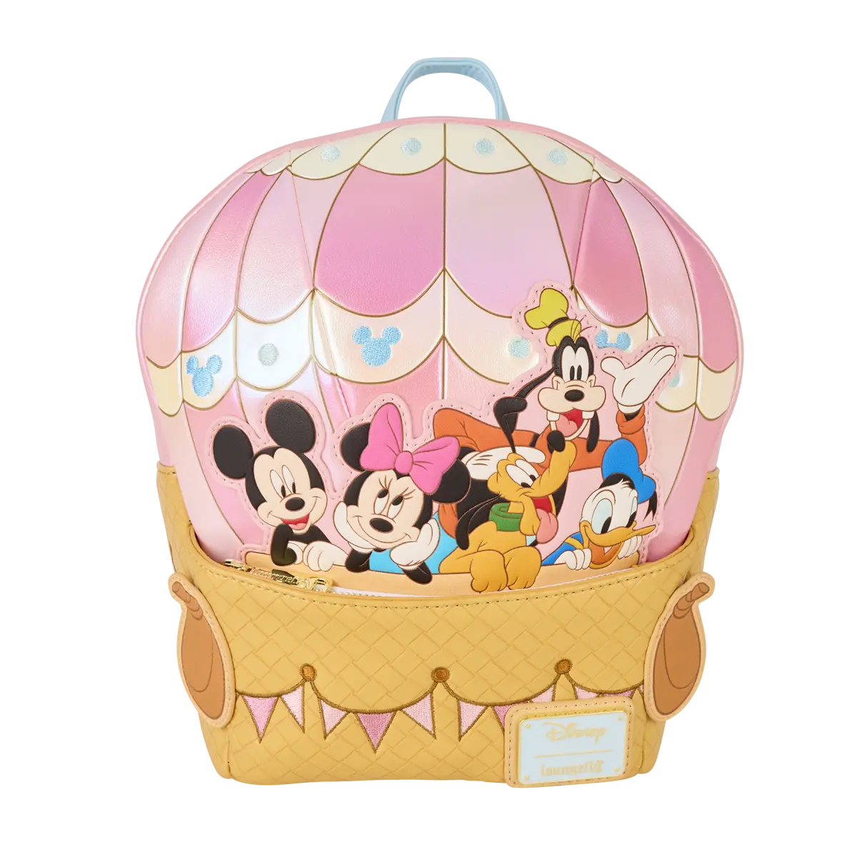 Mickey and Friends Figural Hot Air Balloon Mini Backpack Mickey and Friends Figural Hot Air Balloon Mini Backpack