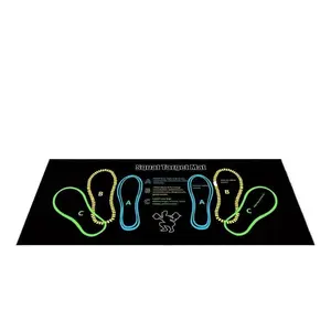 31.5'' X 13.7'' Anti Slip Squat Pad Set Non Skid Exercise Mat for Home Gym Fitness Gluteus Maximus Training Durable Portable