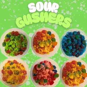 SOUR Gushezzz 6 flavors AVAILABLE
