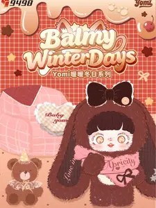 Yomi v3 Warm Winter Series Cozy Plush, 9+1 Plush (Including Hidden), Sealed Hobby Box, Blind Bag, Random Surprise Set, Collectible Figurine