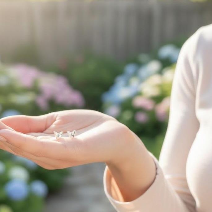 SunFeel The "Clean Girl" Essential: Minimalist Butterfly stud earrings for the ultimate effortless look. Upgrade your daily stack with these Copper Butterfly Studs. The perfect "Clean Girl" aesthetic.