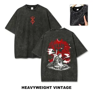 Berserk Vintage Tee 90s Graphic Tees Men's t Shirts Graphic Tee t Shirts Funny Graphic Tee Good Graphic Tees Men's Graphic Tees Streetwear Outfits Men Vacation Outfits Oversized Tshirt Men