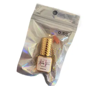 Miracle Professional Lash Extensions Glue for Eyelashes - 0.5 Seconds Application - Makeup