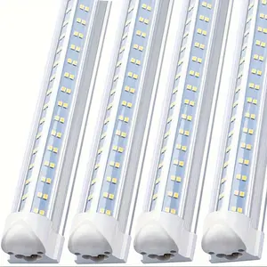 New Led Shop Light Fixture V Shape 6000k ( Cold White ) Foot T8 Indoor lighting