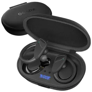 GEARit Sport Hook Earbuds - Waterproof IPX7 Bluetooth 5.4 23hr Battery Workout Lcd