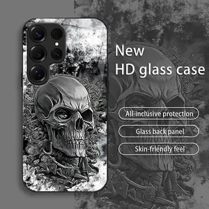 Suitable for [Galaxy S25 Ultra] New creative cool design high-end glass mobile phone case affordable anti-fall anti-fingerprint 995