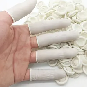 100/210pieces Disposable Silicone Finger Cuffs, Non-Slip, Durable, High Elasticity, Touchscreen Compatible, Ideal for Precision Work