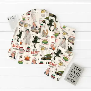 National's Lampoon Pajamas, Griswold Pajamas Set, National Lampoons Women Pajamas, Christmas Vacation Pjs, Christmas Tree Farm Pajamas
