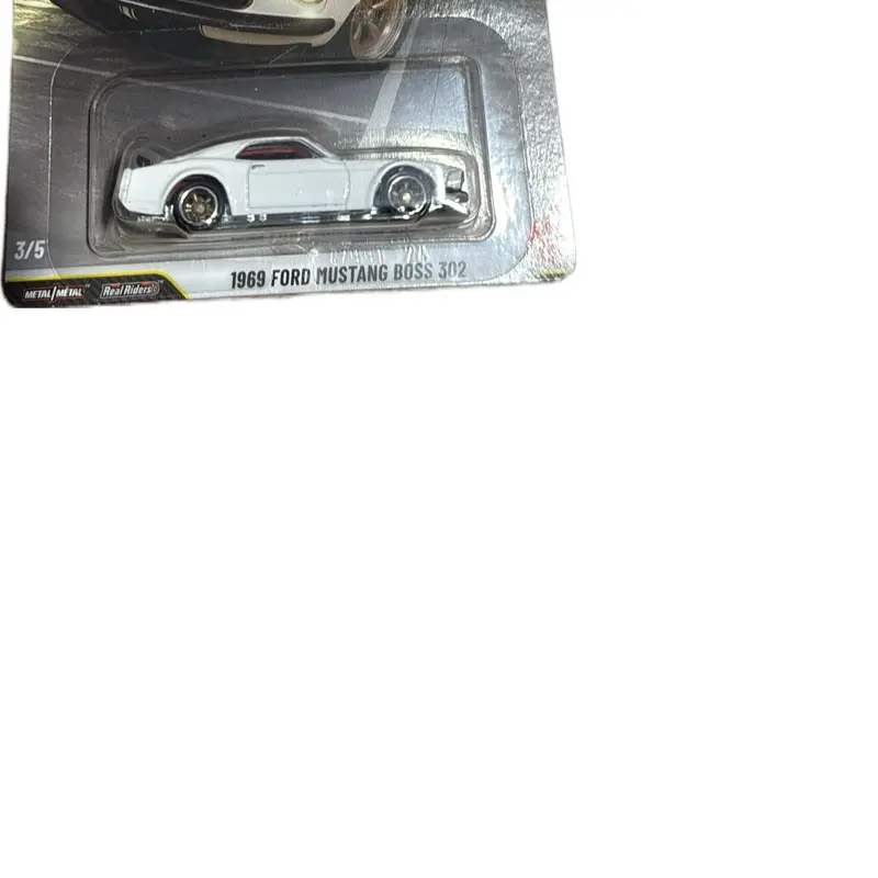 Hot Wheels premium 1969 Ford Mustang Boss 302 Diecast Model Car 3/5 Series Collectible Toy Vehicle