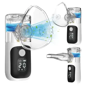 Portable Household Ultrasonic Nebulizer, with Automatic Flushing Function, Intelligent Digital Display
