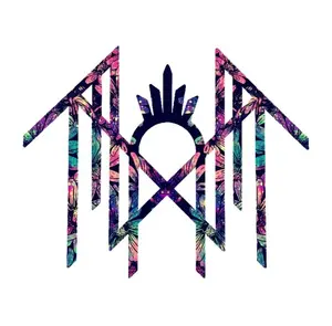 Sleep Token Flowers Glitter Pattern Band Car Decal Vinyl Sticker Decalaq2