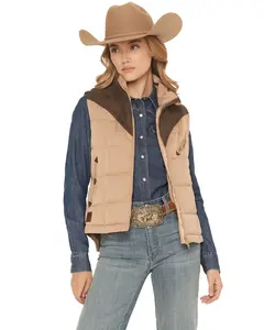 Kimes Ranch Women's Lenora Zip-Up Puffer Vest - Wve0000005-Bn008