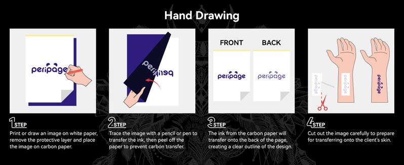 Tattoo Stencil Printer – Pino Wireless  Compact Thermal Tattoo Machine with Inkless Technology, 10pcs Transfer Paper, Compatible with Phone, Tablet & PC,Tattoo Supplies for Tattoo Artists & Beginners