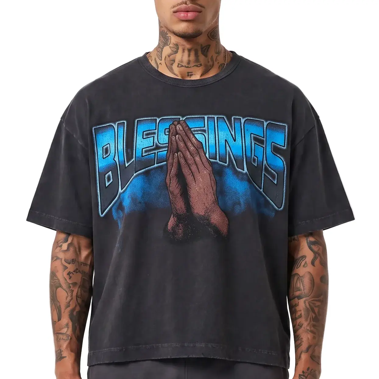 Blessings Praying Hands Tee