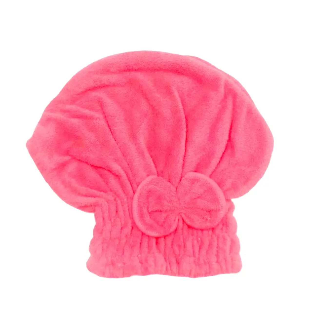 Bow Decor Hair Drying Towel, 1 Count Soft Hair Towel Wrap, Shower Hair Turbans for Wet Hair Women Girls, Home Goods, Hooded Towel