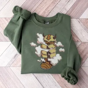 Appa Sweatshirt | Cute Anime Crewneck | Avatar Air Bison Shirt |  Gift for Fans