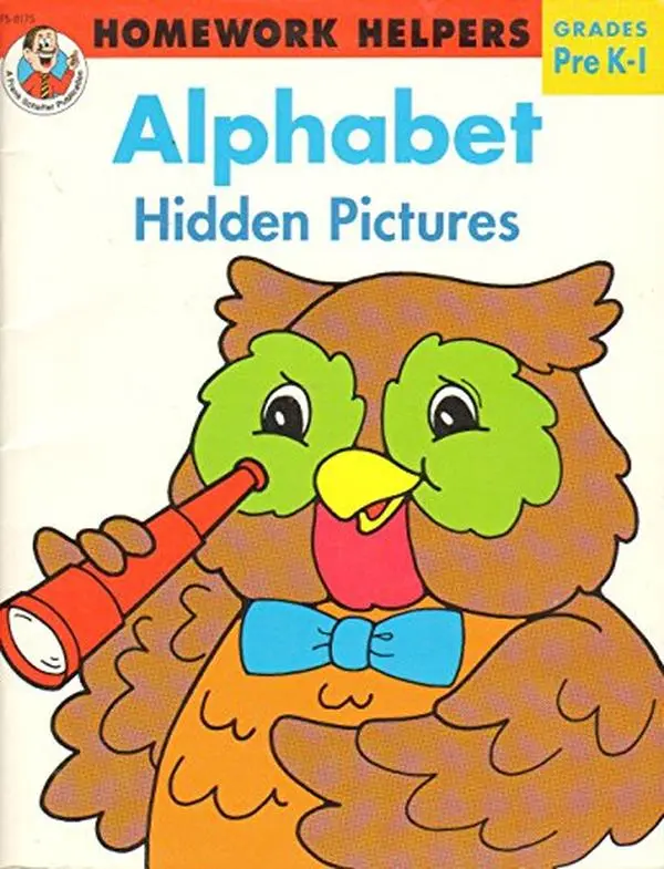 USED-Alphabet Hidden Pictures (Homework Helpers: Grades Pre K - 1) by Frank Schaffer Publications (Paperback)
