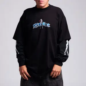 Men's 2Fer Tee | QUICKIE - Black