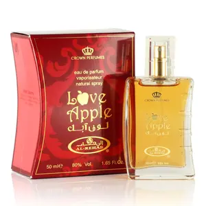 Love Apple Perfume Spray for Men and Women Al Rehab - (50 ml/1.65 Fl Oz) - Fresh Fruity Scent with Soft Musk Texture for Daily Wear – Long-Lasting Unisex Aromatic Spray