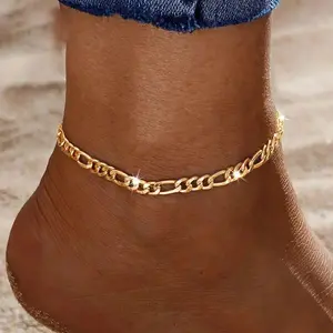 Unisex Figaro Anklet Gift for Both Men Women Bracelet Anklet Dual-use Neutral Style