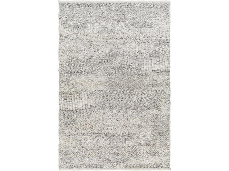 Livabliss Rugs VST2300-576 Hand Woven Contemporary Natural Gray Indoor Area Rug, 5 ft. W x 7 ft. 6 in. L Vesta Rectangle Home Decor Mat, Spot-Clean Durable Carpet